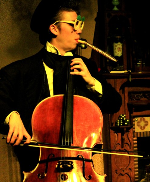 Aidan McClave as Kreepy H. Krawler t - photo by Naiomi Chorneau